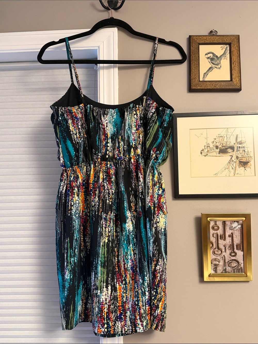 Multi Colour Mini Dress - Picture 5 of 5